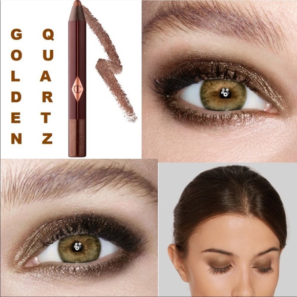 BNIB Charlotte Tilbury color chameleon eyeshadow pencil - in Bronzed Garnet - Picture 1 of 11